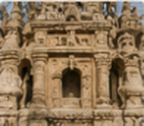 Facade details of the Ideal Palace
